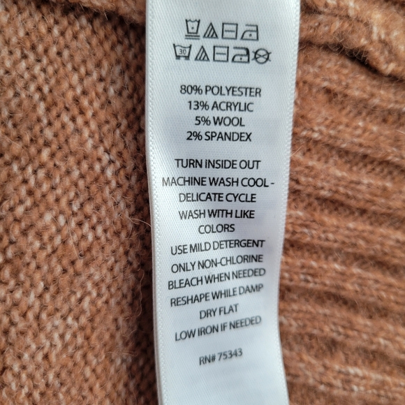 Aspen Fair‎ Isle Turtleneck Pullover Sweater  S - Picture 12 of 12